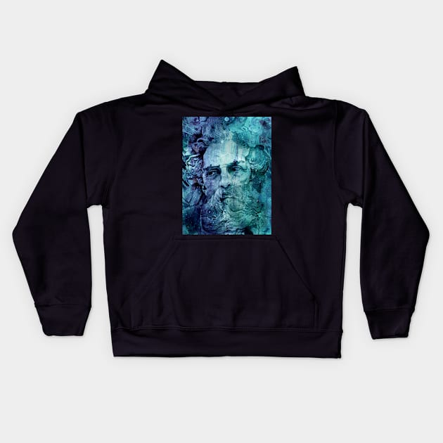 Neptune Kids Hoodie by LaurenceMinoza